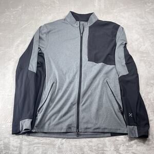 Lululemon Jacket Mens Extra Large Gray Black Division Performance Zip Athleisure